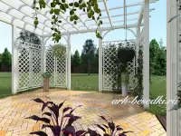 Пергола садовая 4,5х4,5