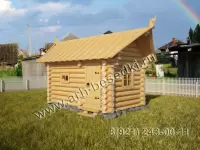 Баня рубленная