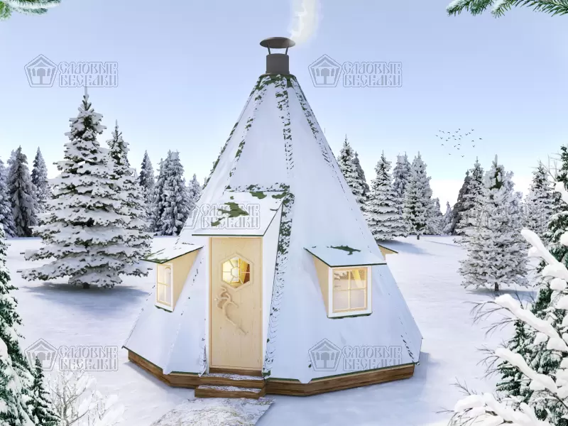 Гриль чум "Winter hut 17" XL