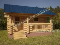 Проект сруба бани 4,5х6