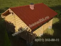 Баня рубленная 5х6