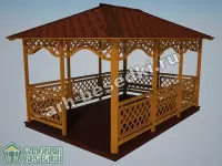 Садовая беседка "Долгопрудная"