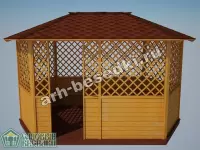 Садовая беседка "Алексеевская"