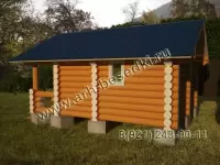 Баня рубленная 5х6