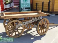 Средняя телега плоская