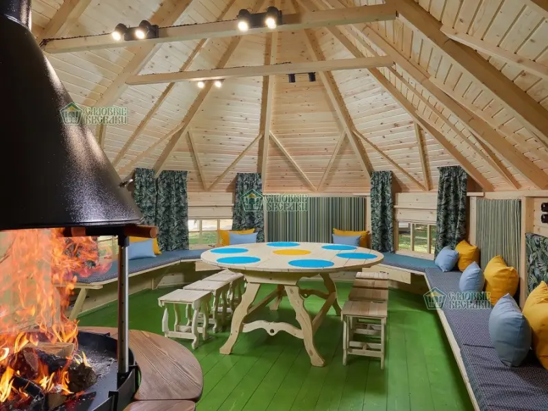 Гриль павильон Premium «Kotaland 2» интерьер 2