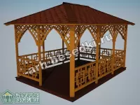 Садовая беседка "Ожерелье"