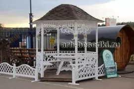 Беседка для дачи, фотографии готовых беседок
