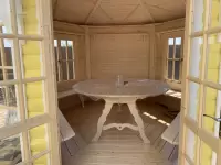 Беседка для дачи "Summer house" интерьер фото