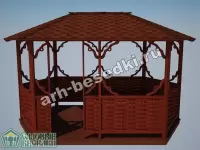 Садовая беседка "Коньково"