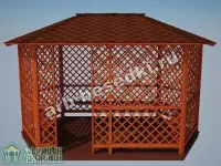 Садовая беседка "Алма-Атинская"