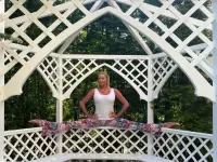 Беседка Белая арка №5