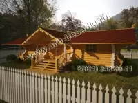 Проект сруба бани с большой комнатой отдыха