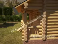 Проект сруба бани 4,5х6