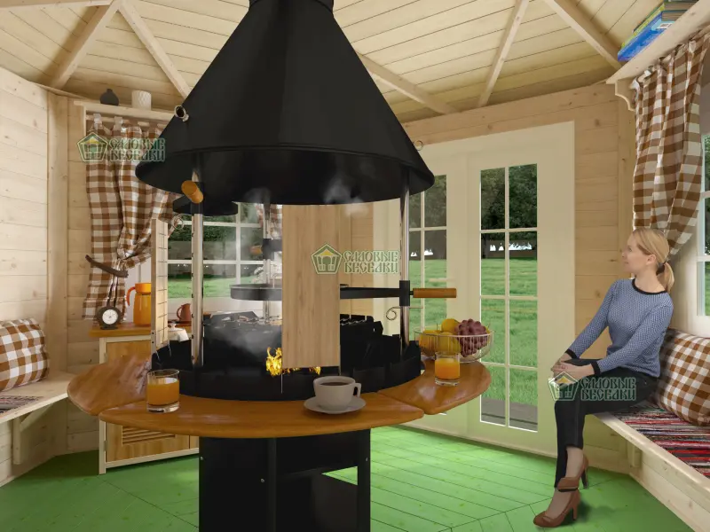 Гриль-беседка Laplandiya фото интерьера №7