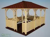 Садовая беседка "Кашира"