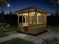 Беседка для дачи фото 8