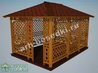 Садовая беседка "Казанская"