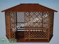 Садовая беседка "Алма-Атинская"