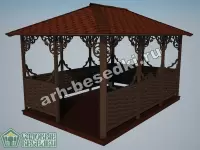 Садовая беседка "Щёлково"