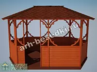 Садовая беседка "Планерная"