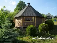 Гриль домик "Финский" Premium площадь 17 м 2