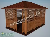 Садовая беседка "Луховицо"