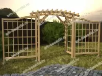 Шпалер декоративный деревянный