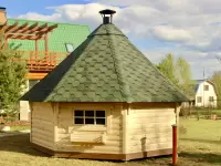Гриль домик \"Лапландия\" Стандарт 17 м 2