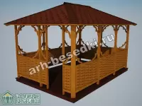 Садовая беседка "Кашира"