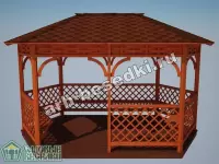 Садовая беседка "Добрынинская"