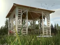 Беседка "Венская" 3х3