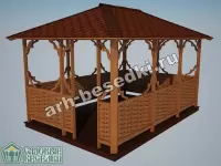 Садовая беседка "Кашира"