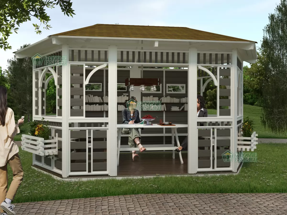 Беседка деревянная \"Оазис\"