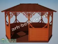 Садовая беседка "Шипиловская"