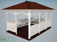 Садовая беседка "Коломна"