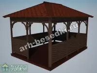 Садовая беседка "Ивантеевка"