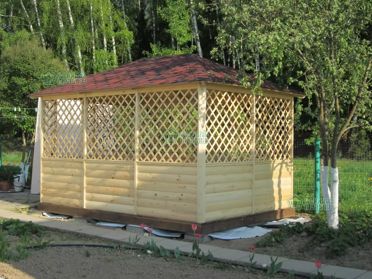 Беседка 3х4