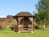 Овальная беседка \"Домани\"