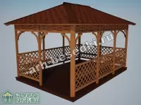 Садовая беседка "Люберцы"