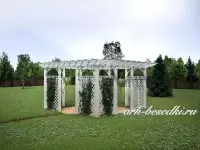 Пергола садовая 4,5х4,5