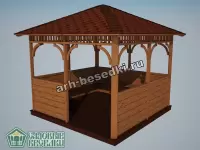 Садовая беседка "Мильтония"