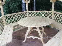 Беседка садовая деревянная "Арка"