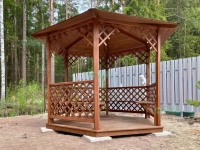 Беседка Русская со сборкой фото 3