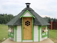 Гриль домик Premium \"Suomi\"  9,5 м 2