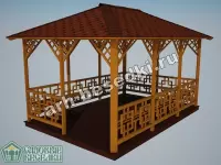 Садовая беседка "Ногинск"