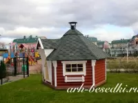 Гриль домик Premium "Lapini"  9,5 м 2