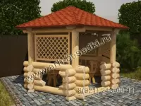 Проект шестигранной беседки