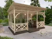 Беседка "Маранта L" 3х4,5 открытого типа по акции «Все включено» №2