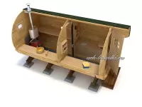 Баня бочка "Четверочка" Длина 4 м